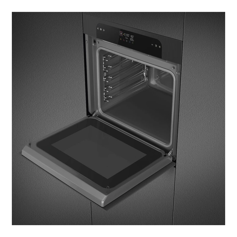 Smeg SO6202M2BI Musa Speedwave XL Single Oven inc Microwave