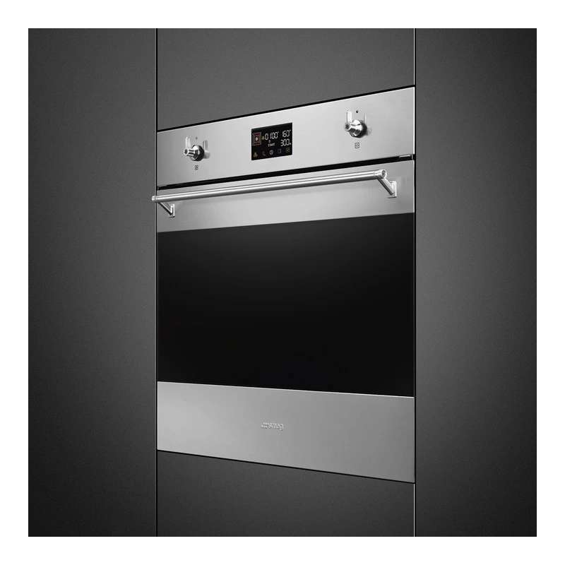 Smeg SO6302M2X Classic Single Oven inc Microwave