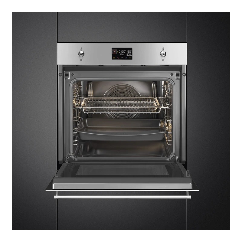 Smeg SO6302M2X Classic Single Oven inc Microwave