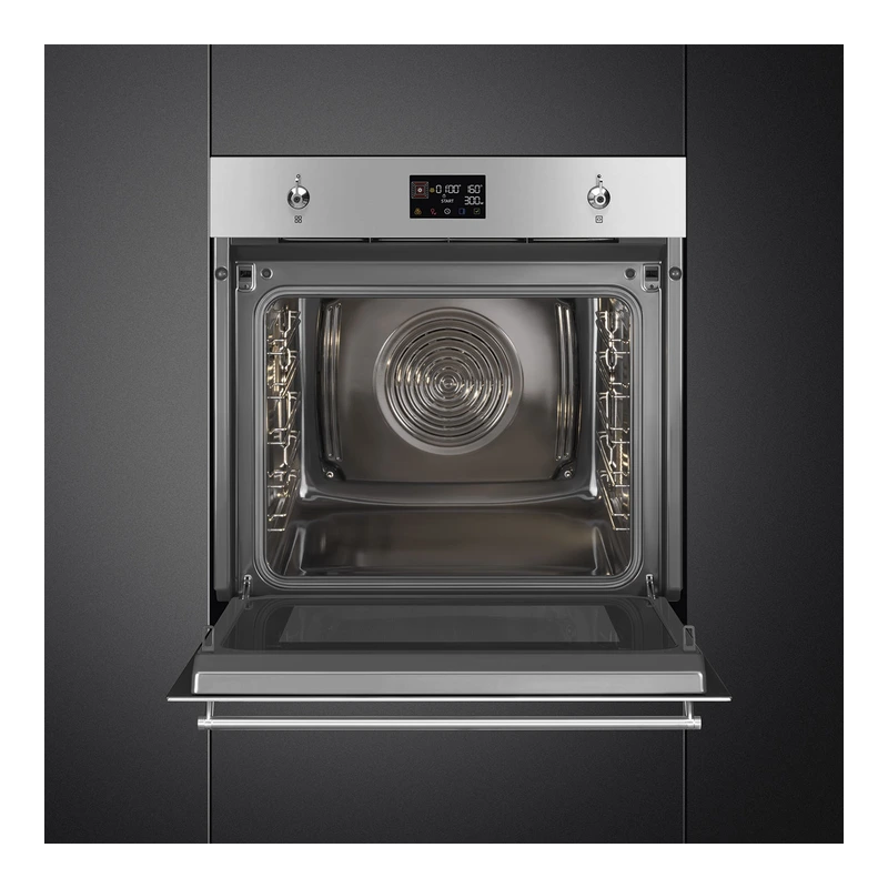 Smeg SO6302M2X Classic Single Oven inc Microwave