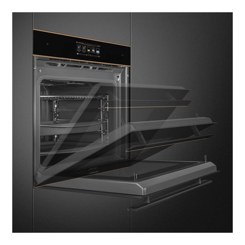 Smeg SO6606WAPNR Dolce Stil Novo Omnichef Wi-Fi Single Oven