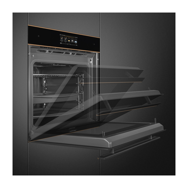 Smeg SO6606WAPNR Dolce Stil Novo Omnichef Wi-Fi Single Oven