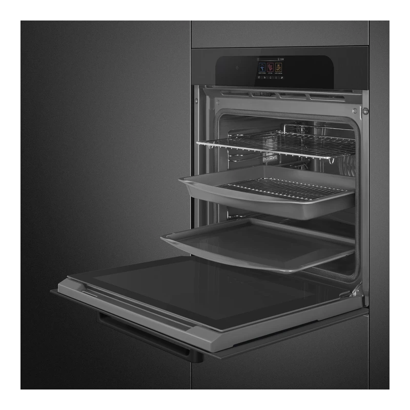 Smeg SOP6204S2PBI Musa Single Oven inc Pulse Steam