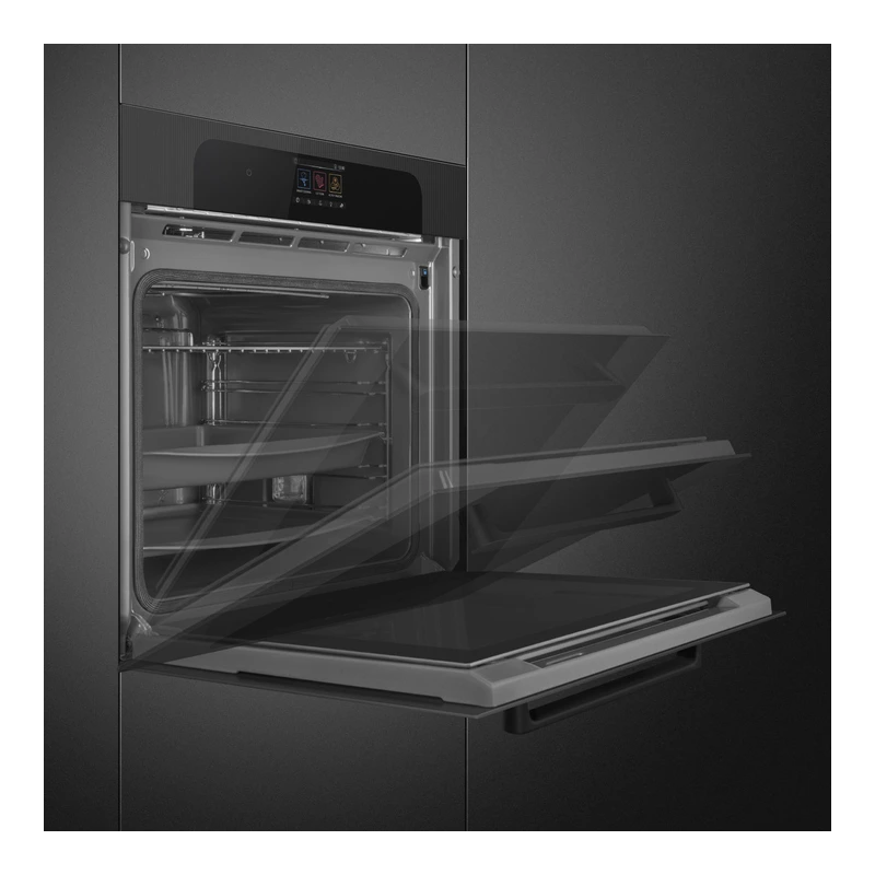 Smeg SOP6204S2PBI Musa Single Oven inc Pulse Steam