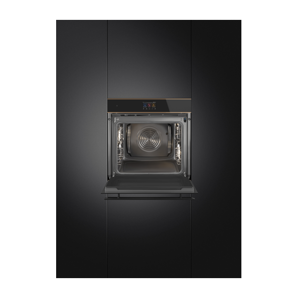 Smeg SOP6604S2PNR Dolce Stil Novo Single Oven inc Pulse Steam