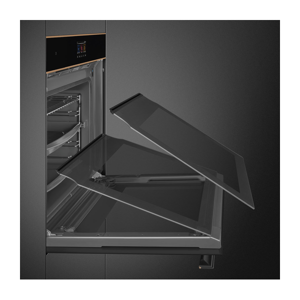 Smeg SOP6604S2PNR Dolce Stil Novo Single Oven inc Pulse Steam
