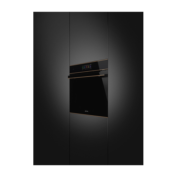Smeg SOP6606S2PNR Dolce Stil Novo Single Oven inc Steam