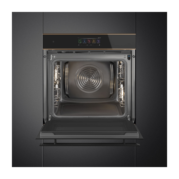 Smeg SOP6606S2PNR Dolce Stil Novo Single Oven inc Steam