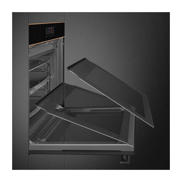 Smeg SOP6606S2PNR Dolce Stil Novo Single Oven inc Steam