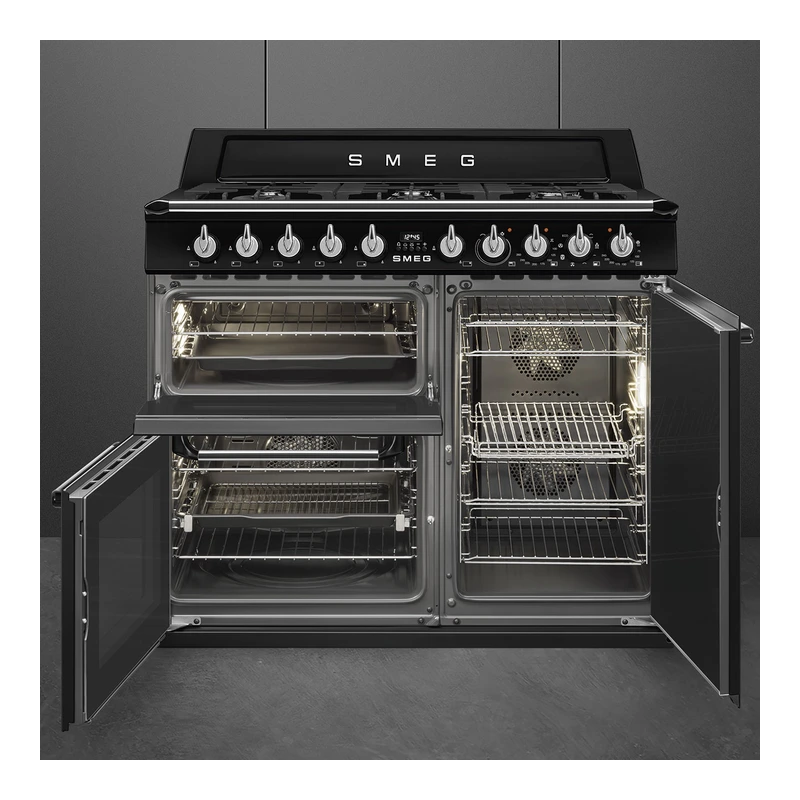 Smeg TR103BL Victoria Dual Fuel Range Cooker