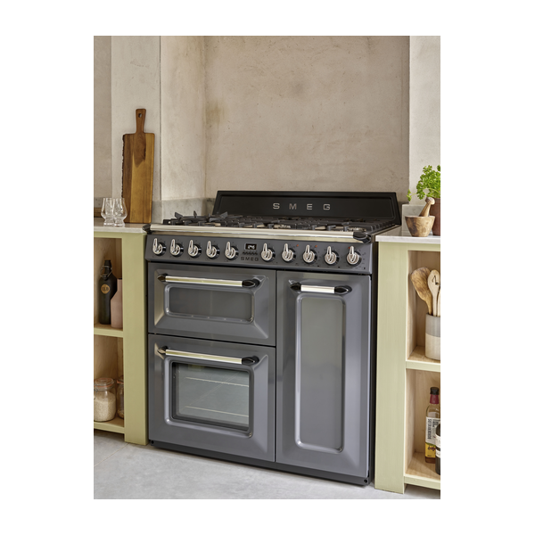 Smeg TR103GR Victoria Dual Fuel Range Cooker