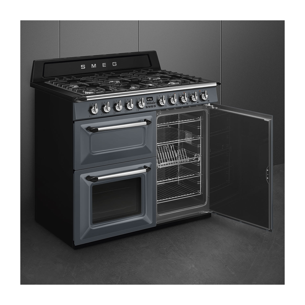 Smeg TR103GR Victoria Dual Fuel Range Cooker