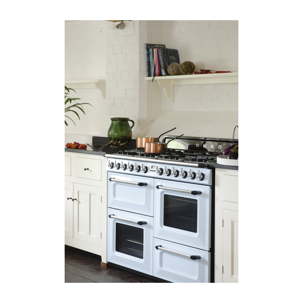 Smeg TR4110AZ 110cm Victoria Dual Fuel Multifunction Range Cooker