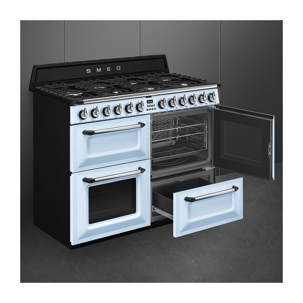 Smeg TR4110AZ 110cm Victoria Dual Fuel Multifunction Range Cooker