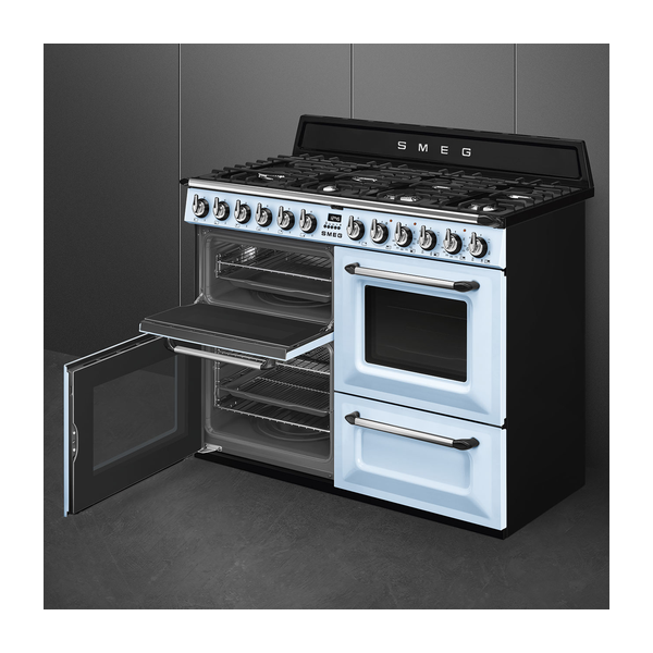 Smeg TR4110AZ 110cm Victoria Dual Fuel Multifunction Range Cooker