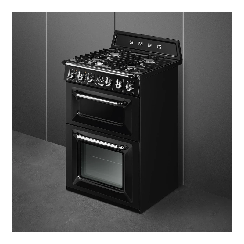 Smeg TR62BL Dual Fuel Cooker