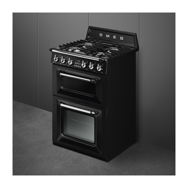 Smeg TR62BL Dual Fuel Cooker