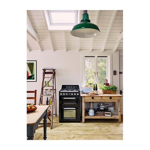 Smeg TR62BL Dual Fuel Cooker