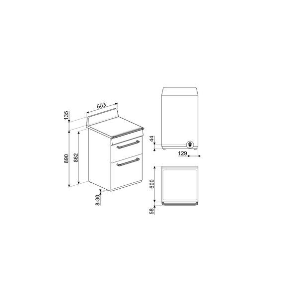 Smeg TR62IP2 Induction Cooker