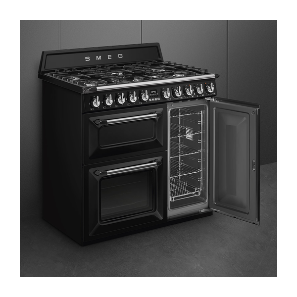 Smeg TR93BL Multifunction Range Cooker