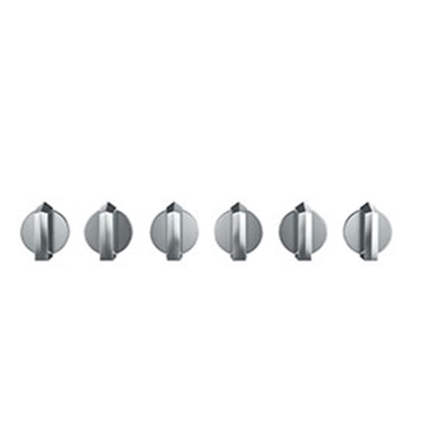 Smeg 6MP1PGF Set of 6 Linea controls for use with PGF Hobs