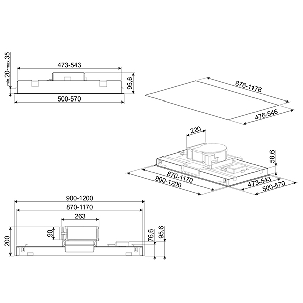 Smeg KLT120L Cooker Hood - 1.jpg