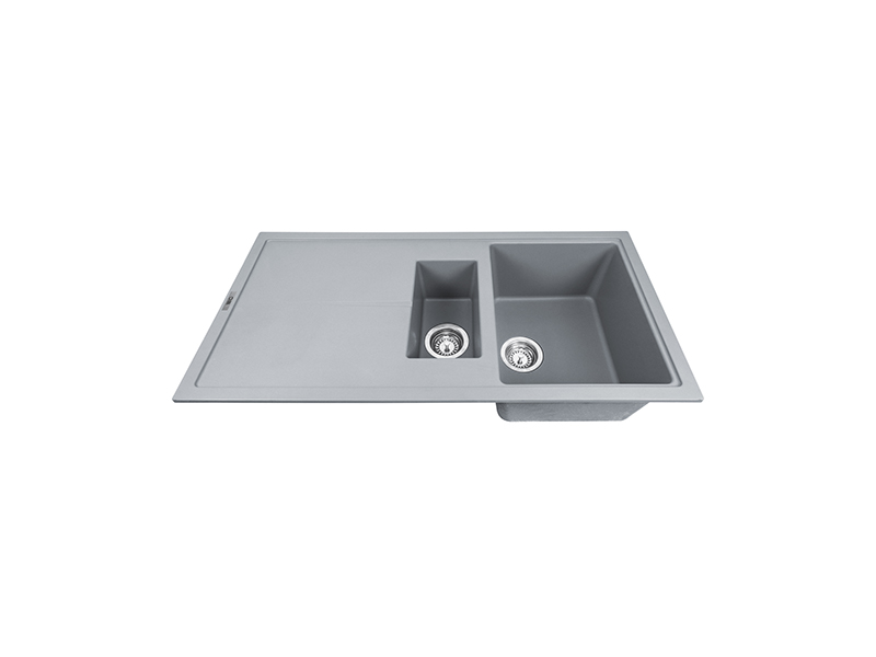 1810 BladeDuo 150i Purquartz Inset Sink & Drainer