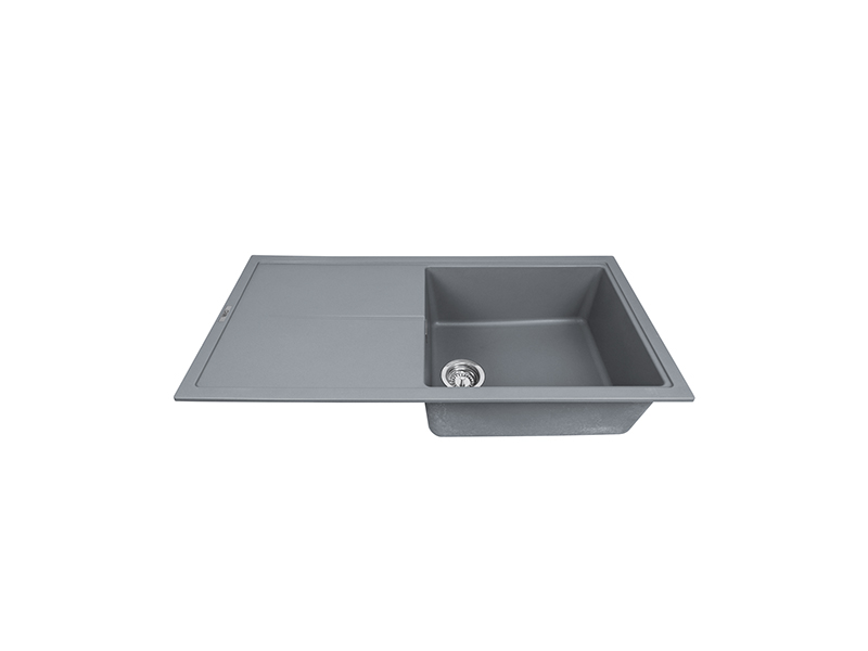 1810 BladeUno 100i Large Purquartz Inset Sink & Drainer