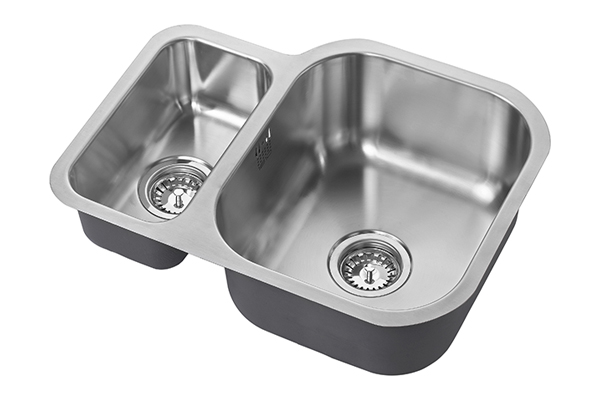 1810 EtroDuo 589/450U Undermount Sink