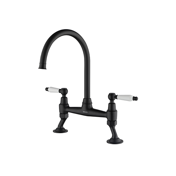 MOULINS CLASSIC BRIDGE MIXER MATTE BLACK