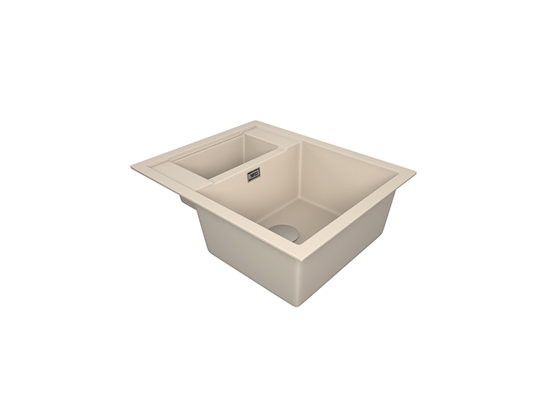1810 ShardDuo 615 Purquartz Inset Sink