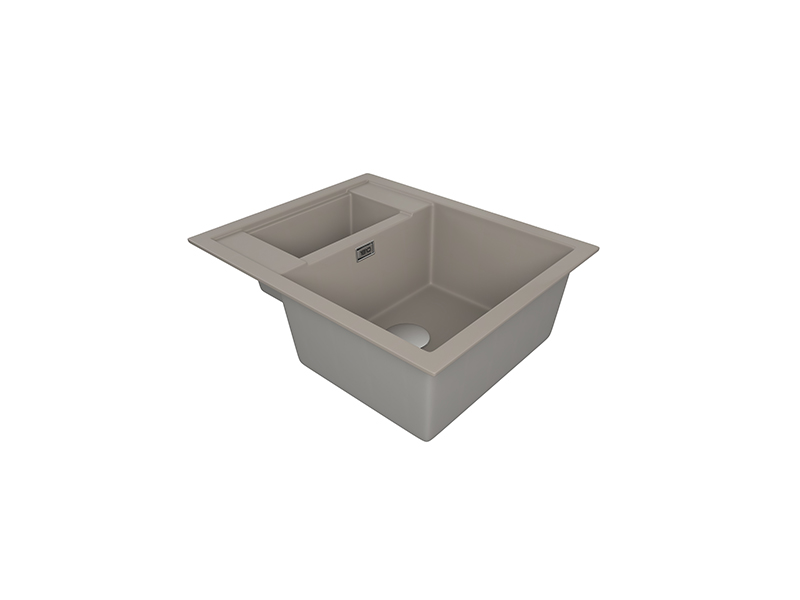 1810 ShardDuo 615 Purquartz Inset Sink