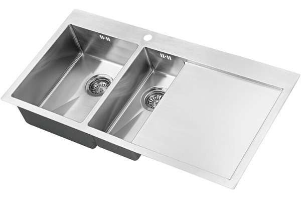 1810 ZenDuo15 6IF Inset Sink & Drainer