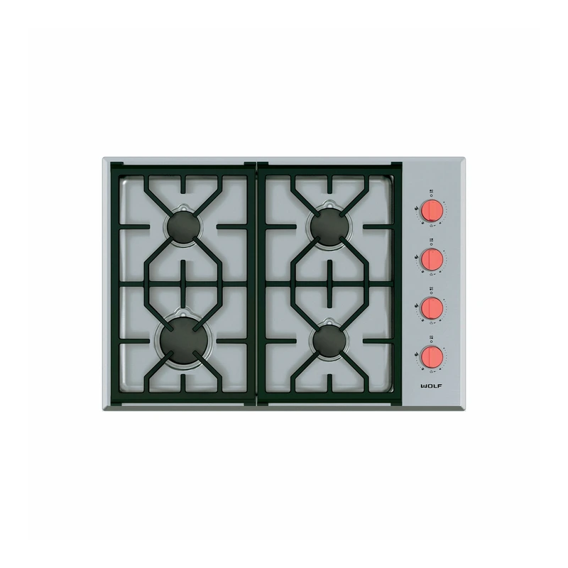 Wolf ICBCG304PSLP Professional Gas Hob