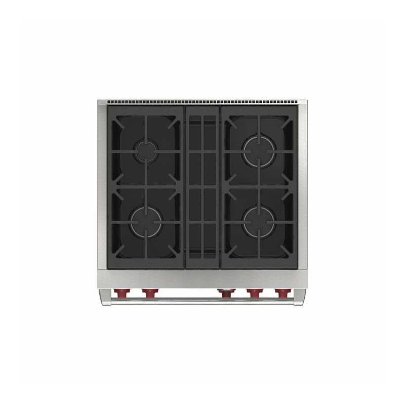 Wolf ICBDF30450SP Dual Fuel Range Cooker - 4 Burner