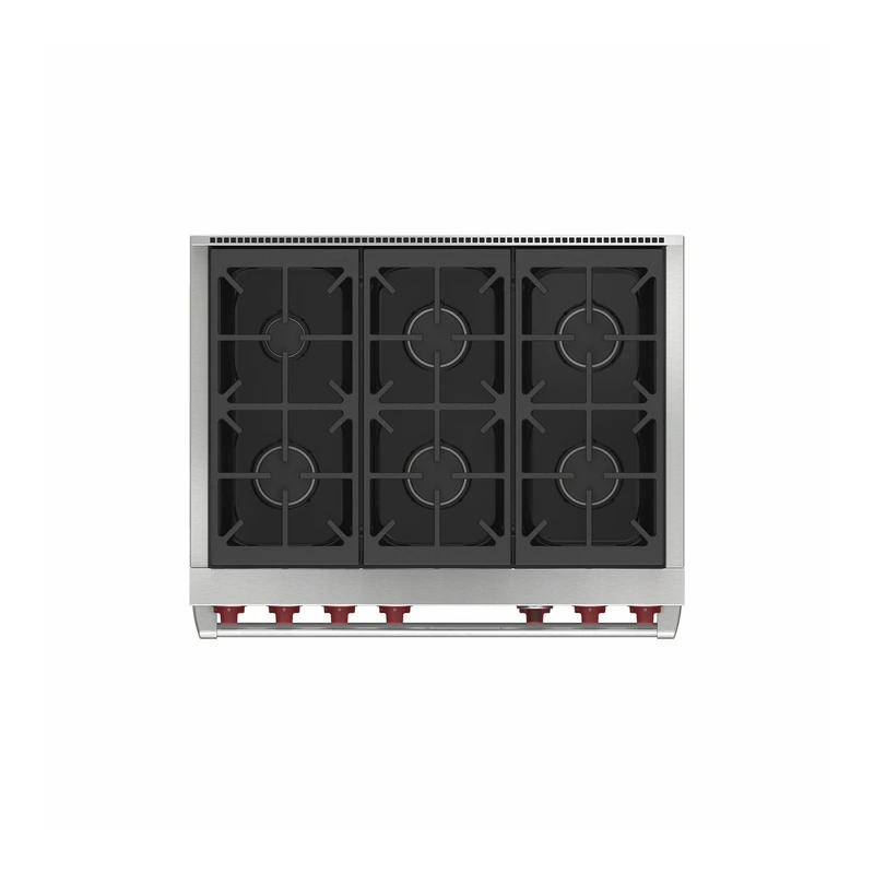 Wolf ICBDF36650SP ICBDF36650G/S/P Dual Fuel Range Cooker - 6 Burner