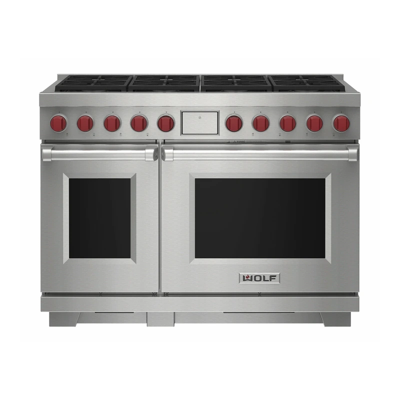 Wolf ICBDF48850SP Dual Fuel Range Cooker - 8 Burner