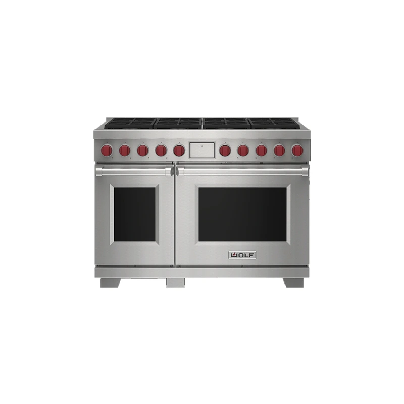 Wolf ICBDF48850SP Dual Fuel Range Cooker - 8 Burner