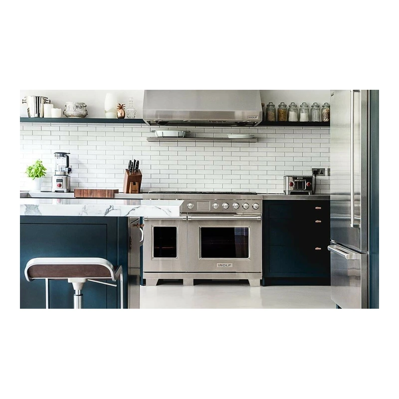 Wolf ICBDF48850SP Dual Fuel Range Cooker - 8 Burner