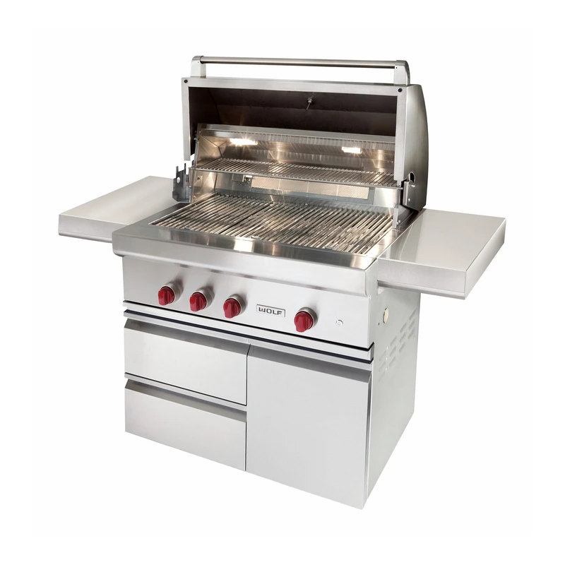 Wolf ICBOG36CLP Freestanding Outdoor Gas BBQ