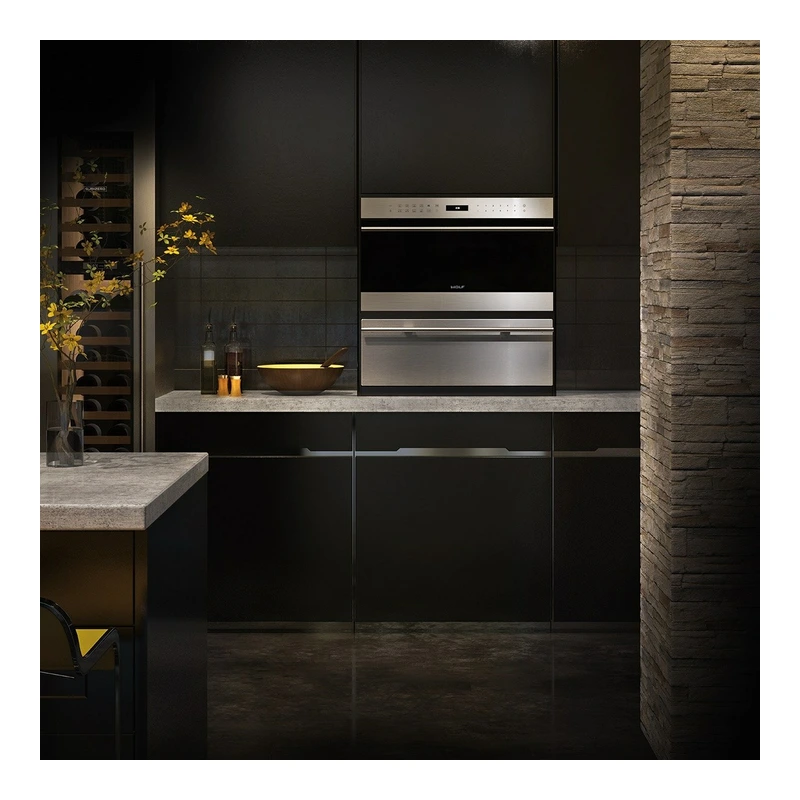 Wolf ICBSPO30TESTH E Series Transitional Microwave Combi