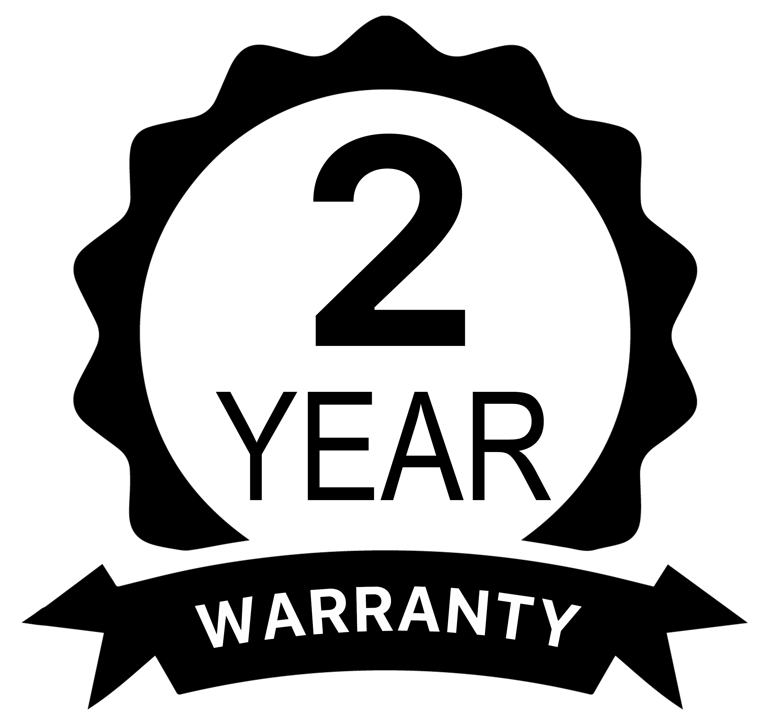 2 Year Warranty